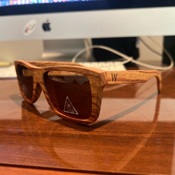 Brand New WoodZee Trinity All Wood Polarized Sunglasses 100% UVA/UVB Protection - Picture 2 of 9
